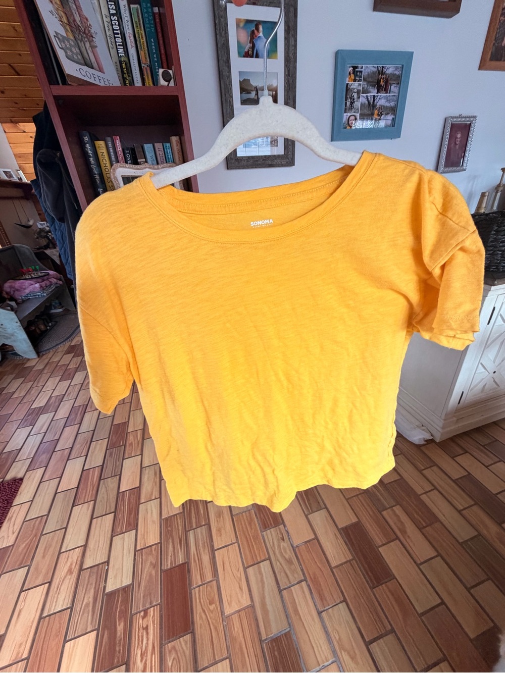 Sonoma Bright Yellow Kids Short-Sleeve Tee